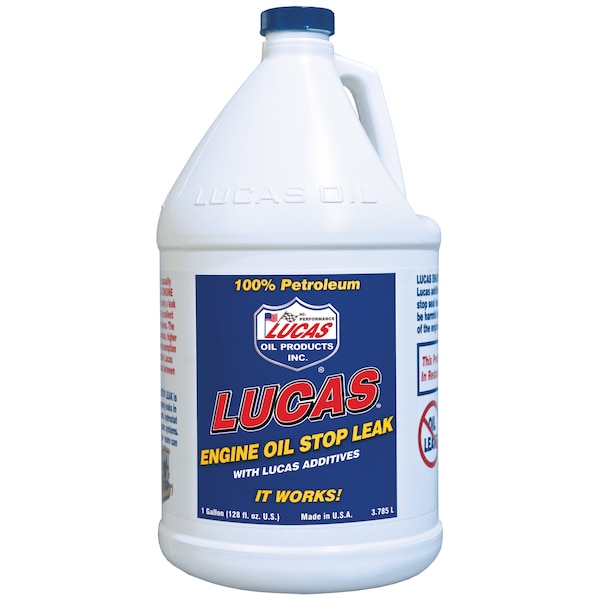 Lucas Oil 1 Gallon Engine Oil Stop Leak 10279 Zoro